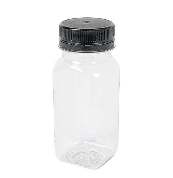 MINI BOUTEILLES 125 ML 4,3x4,3x11 CM TRANSPARENT RPET (513 PIECES)