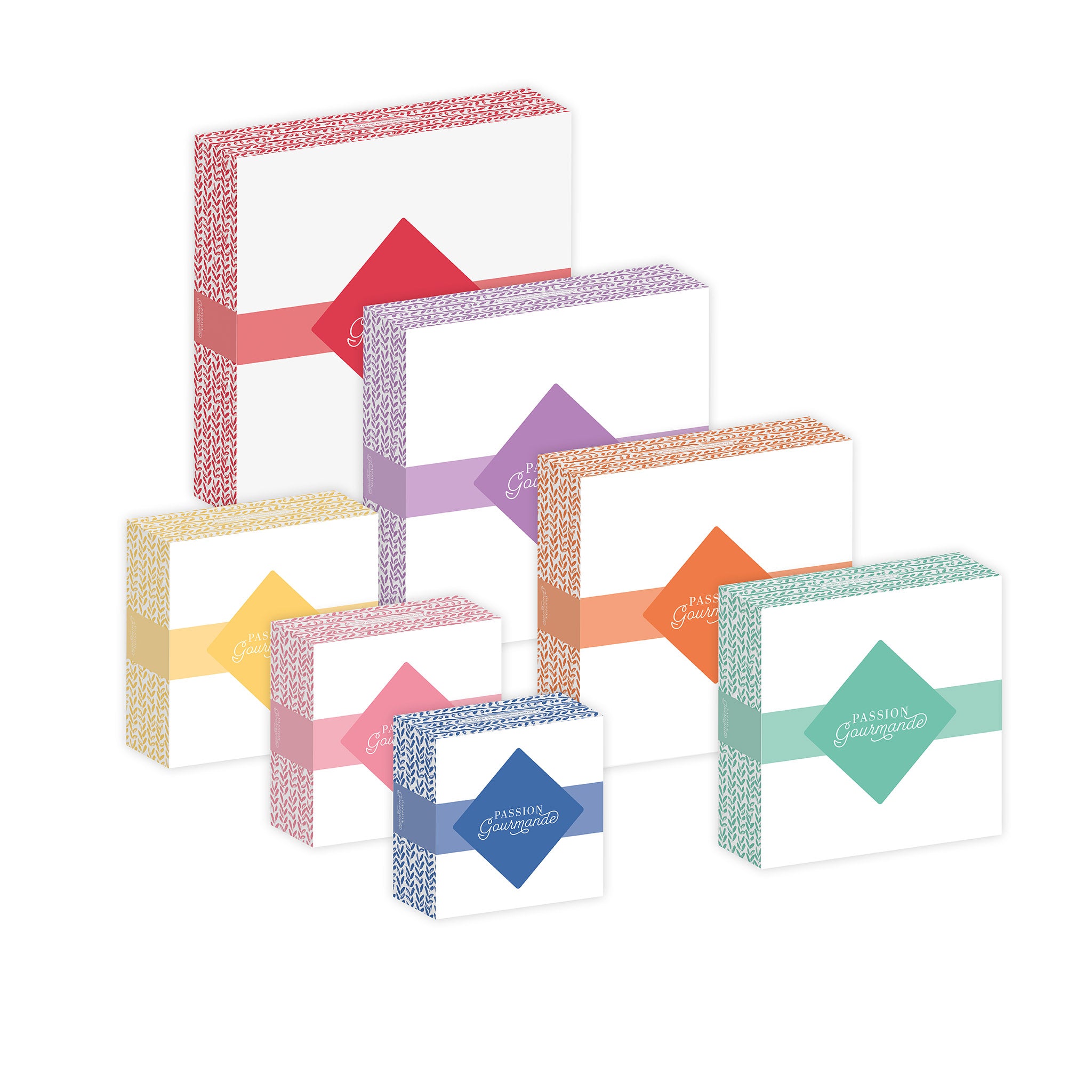 BOITE PATISSIERE PASSION GOURMANDE