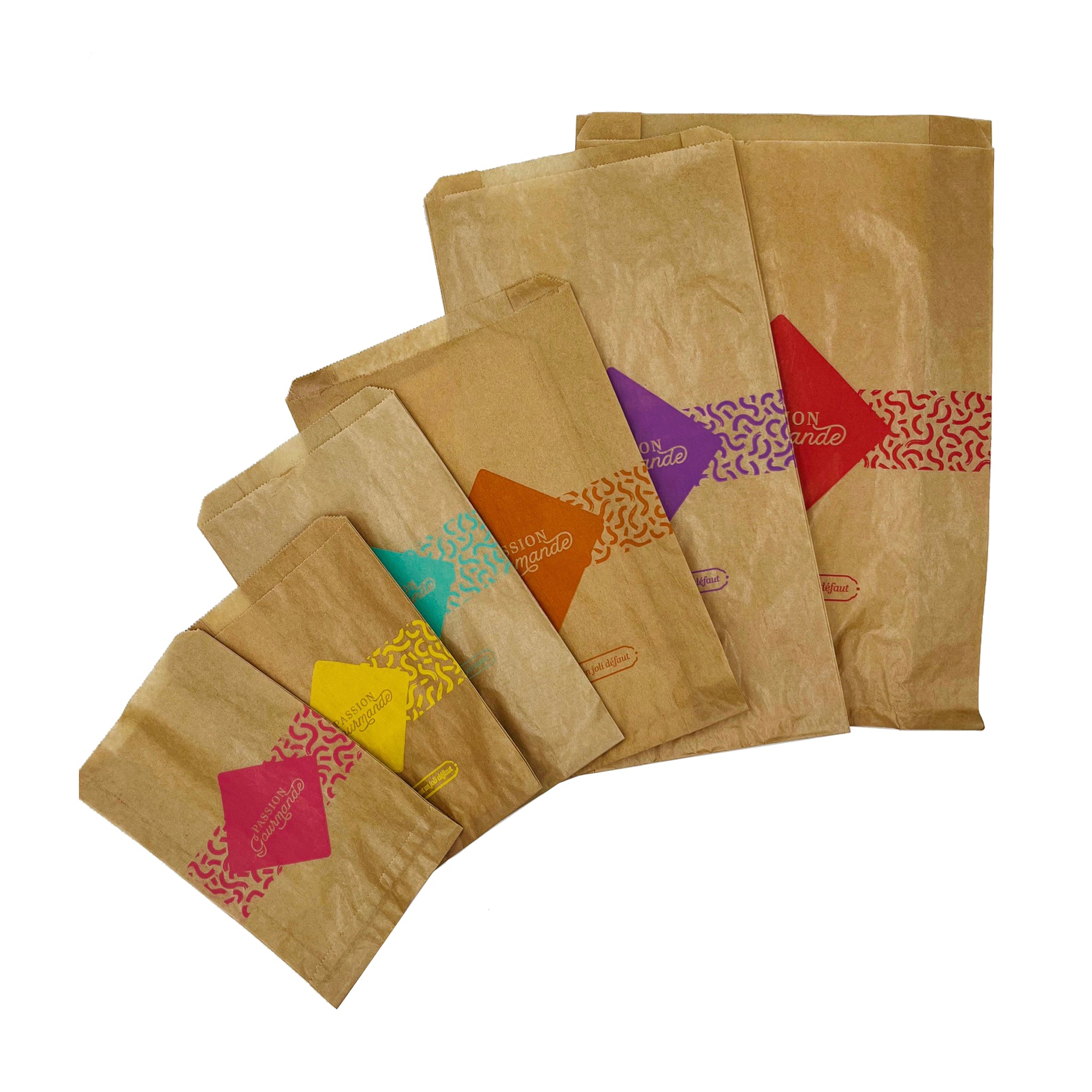 SACS CROISSANT PASSION GOURMANDE