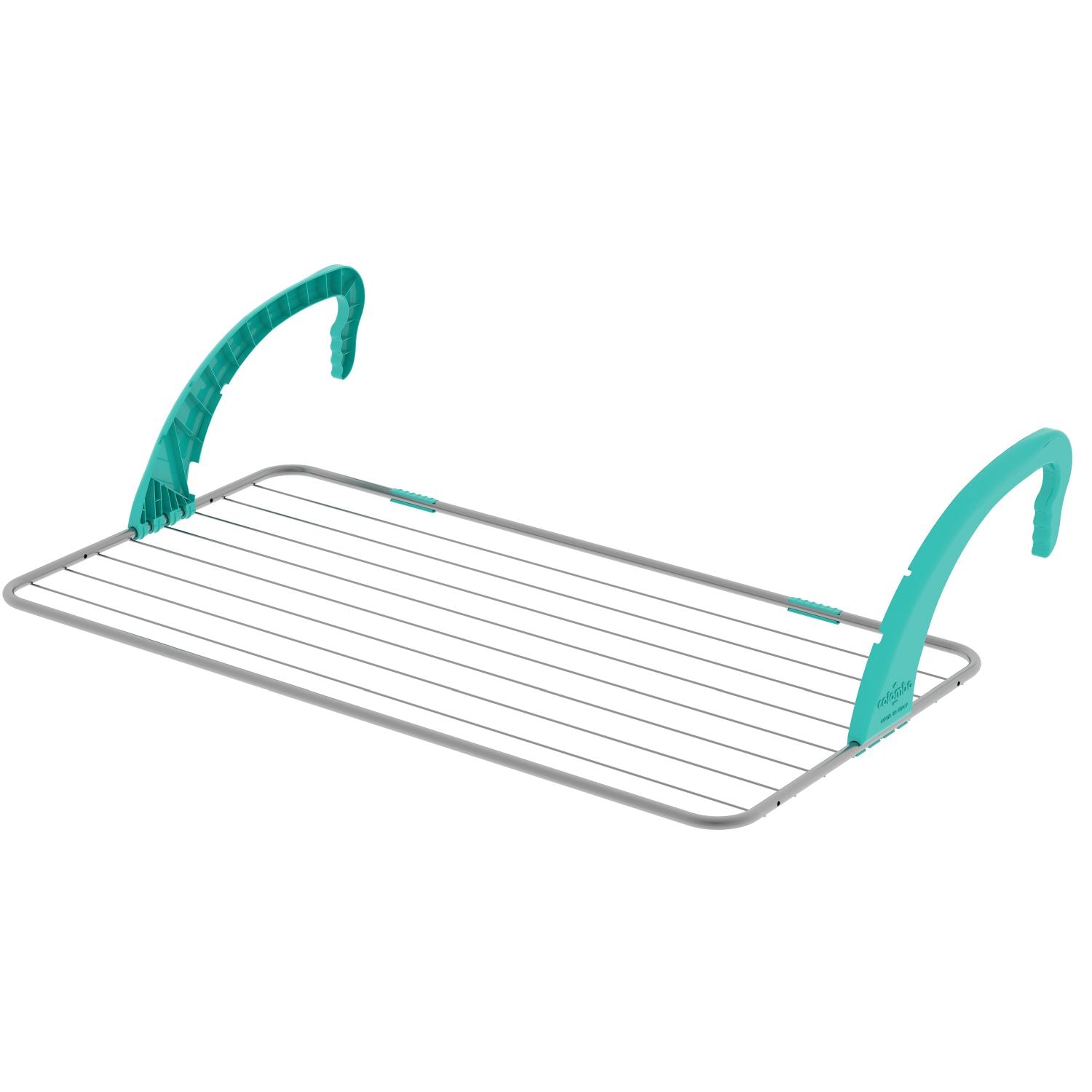 Colombo BALCONY 10 - Etendoir a linge pliable, Séchoir à linge, Longueur de séchage 10m, Etendoir à linge balcon, Capacité de linge 5kg