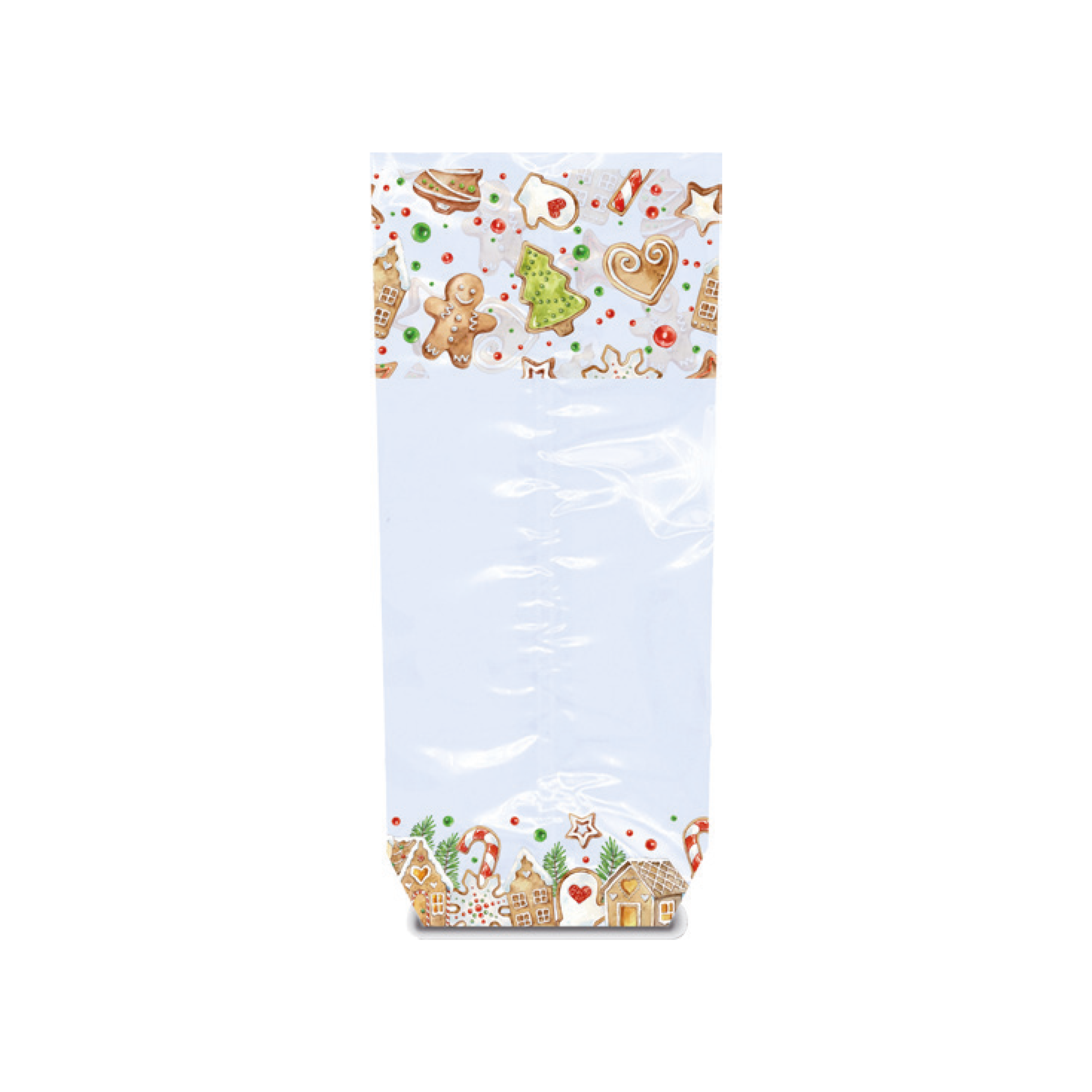 SACS CELLO FOND CARTON - SPECIAL NOEL- MODELE "PETITS BISCUITS"