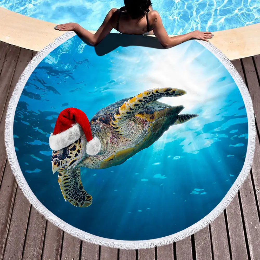 Serviette de Plage Microfibre AZURE