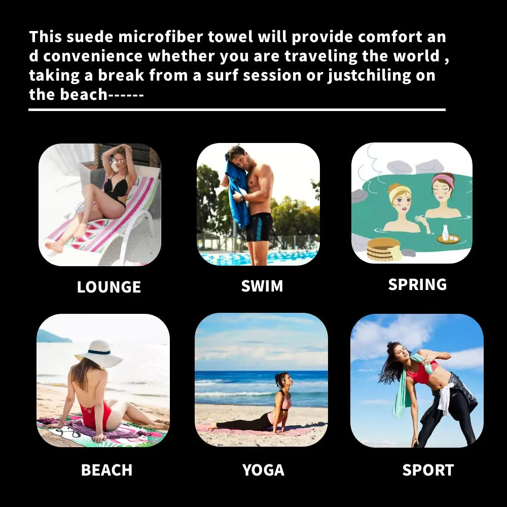 Serviette de Plage Velours QUICKSAND