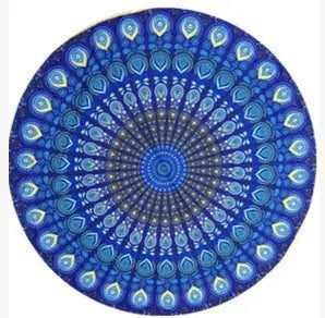 Serviette de plage Polyester Peacock