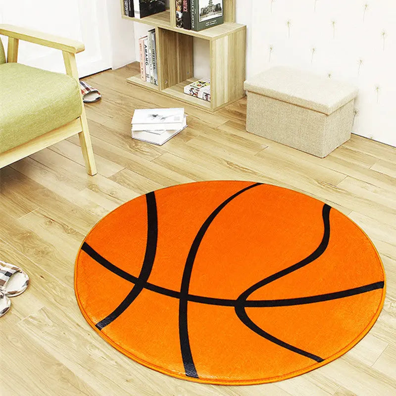 Tapis Rond Moderne Sport ELYOS