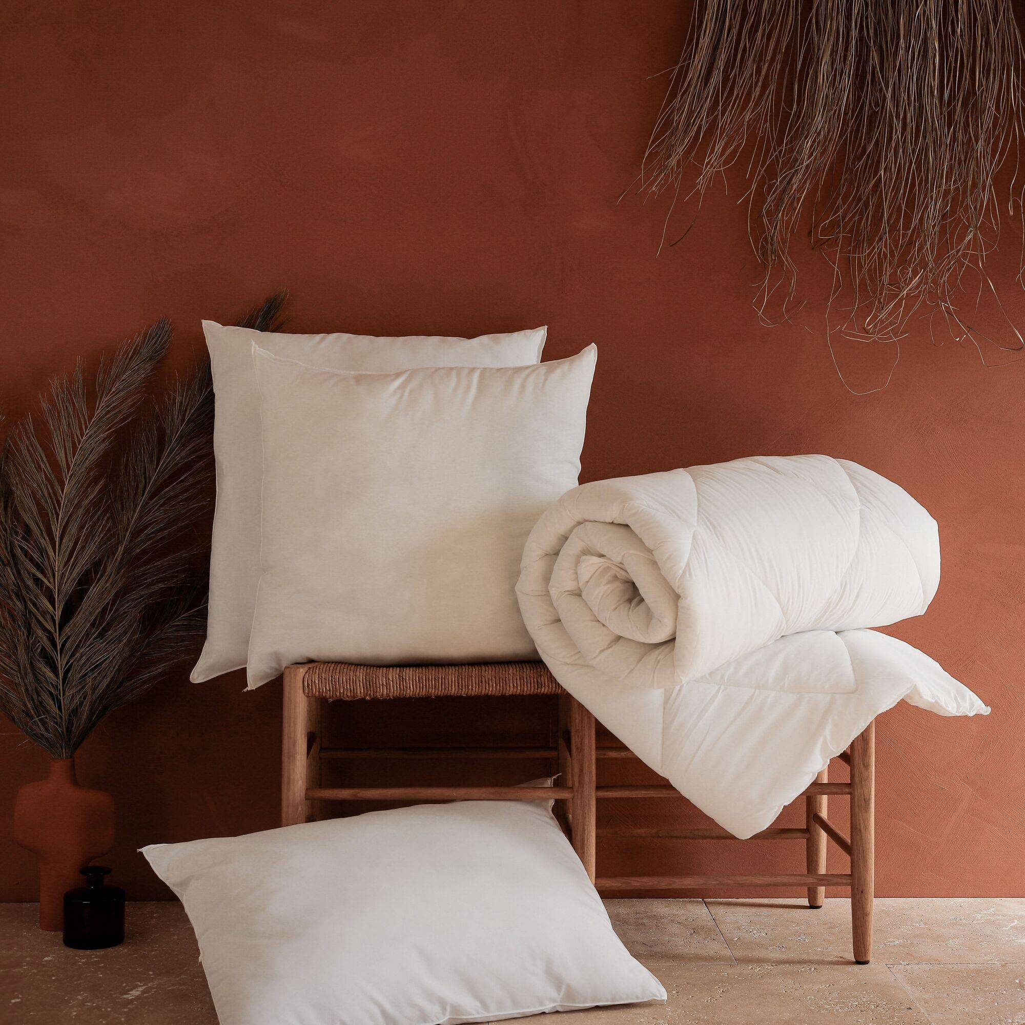 Oreiller moelleux ultra respirant, EDONA - 60 x 60 cm