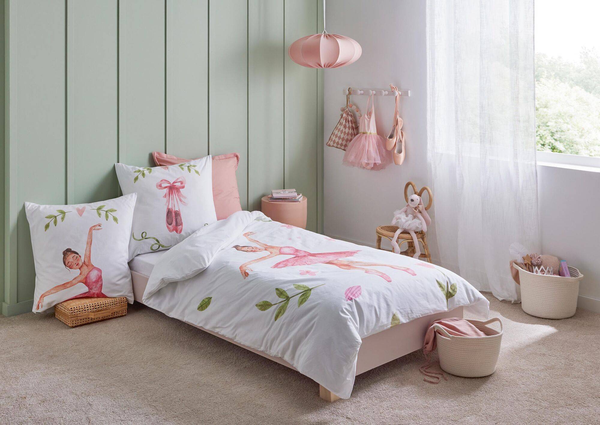 Taie d'oreiller coton Giselle TRADILINGE - 65 x 65 cm