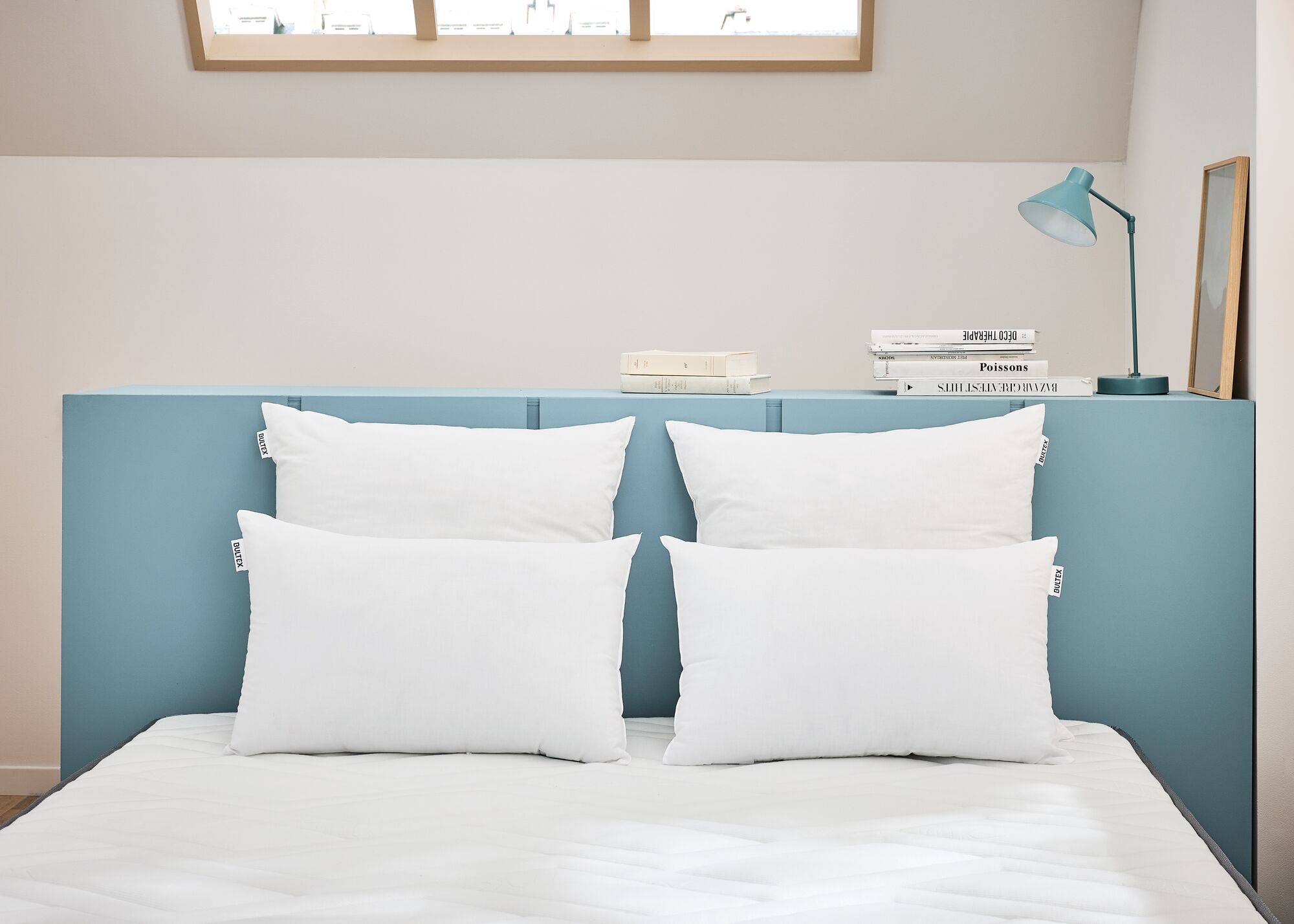 Lot de 2 oreillers moelleux, BULTEX - 40 x 60 cm