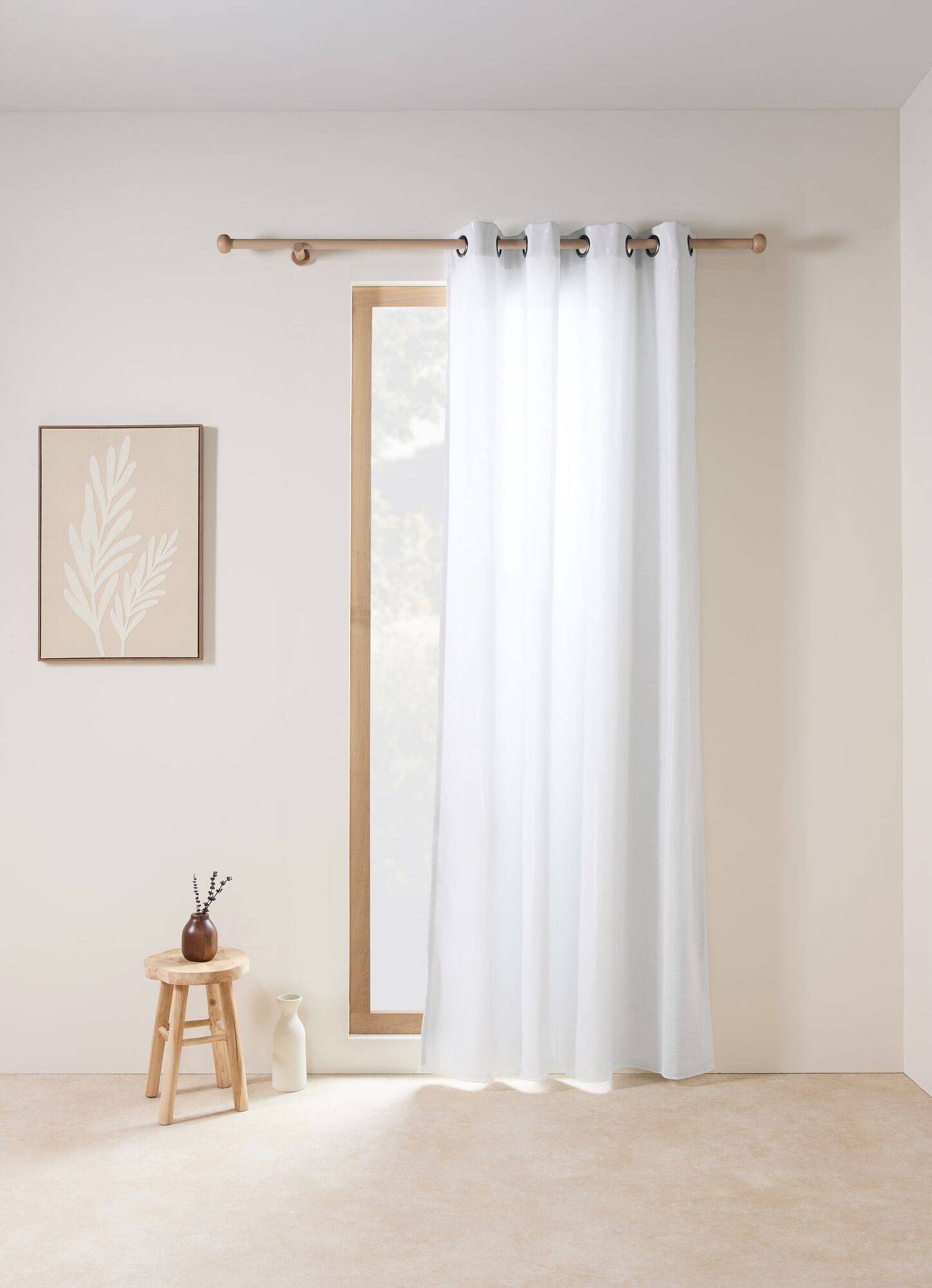 Voilage thermique Lilou MOONDREAM - Blanc