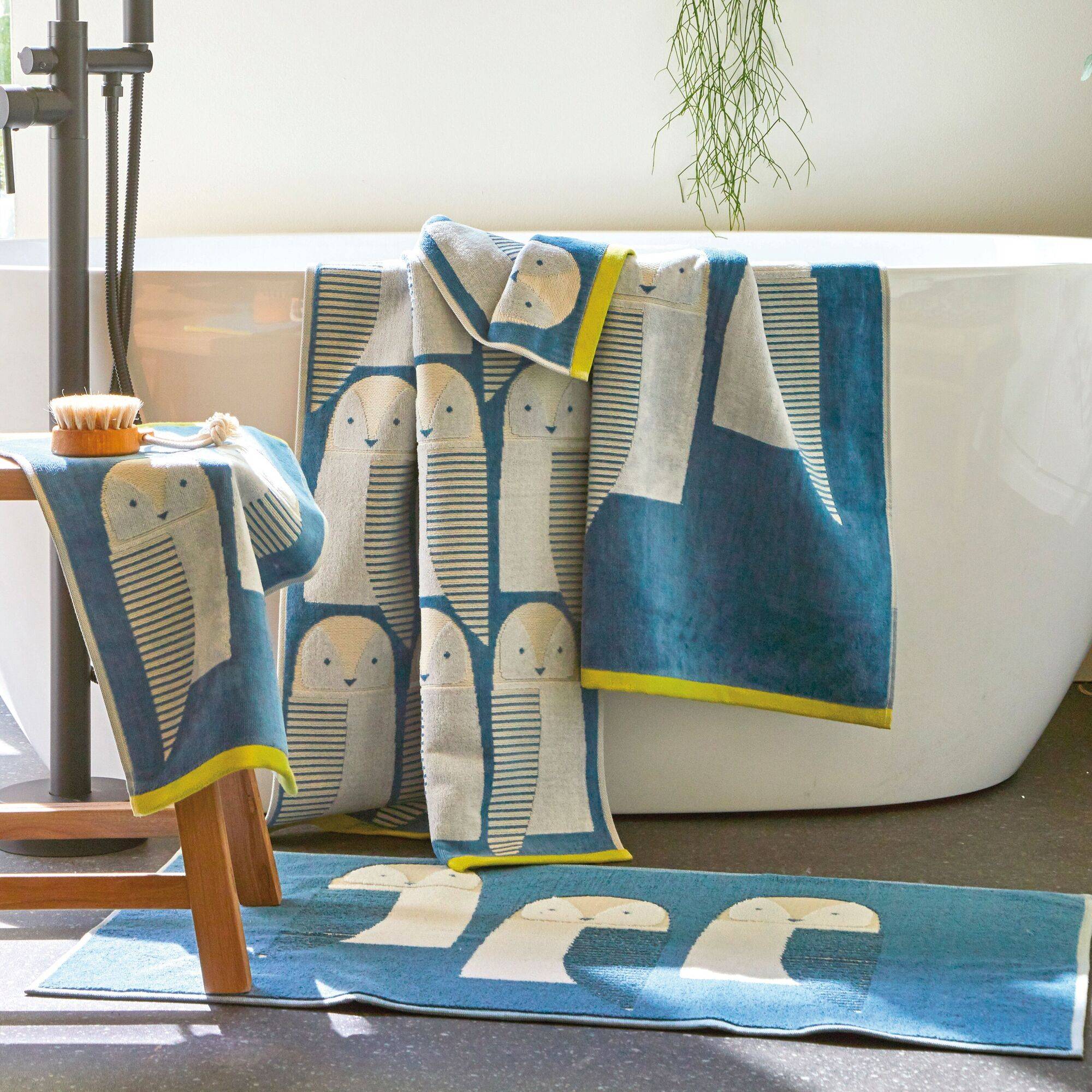 Serviette de bain coton Grand Duc SCION LIVING - 30 x 50 cm