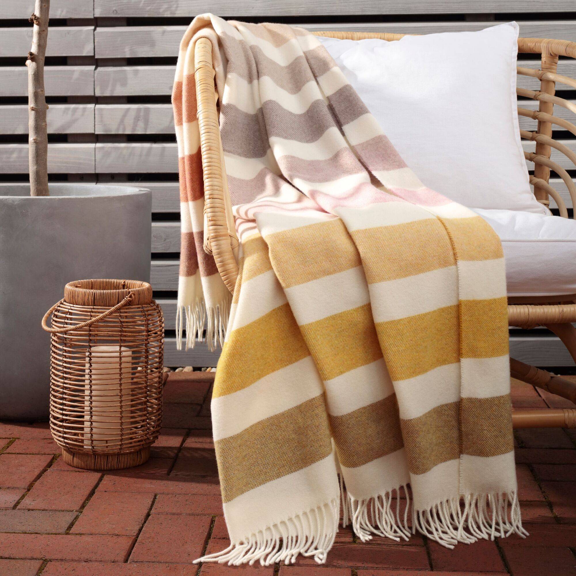 Plaid laine et cachemire Bridgette BIEDERLACK