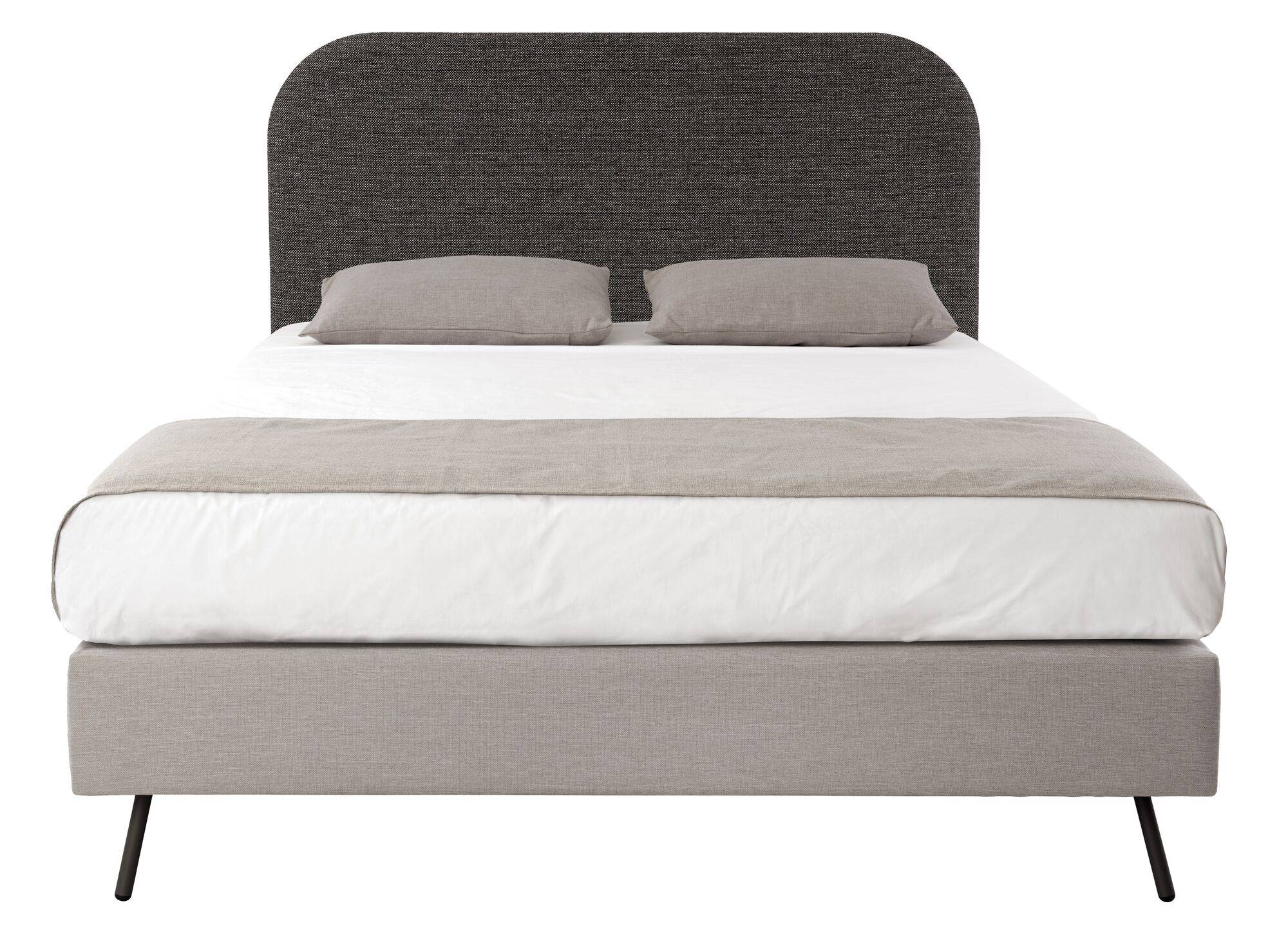 Lit Ruben 160 x 200 cm Beige - Seconde chance