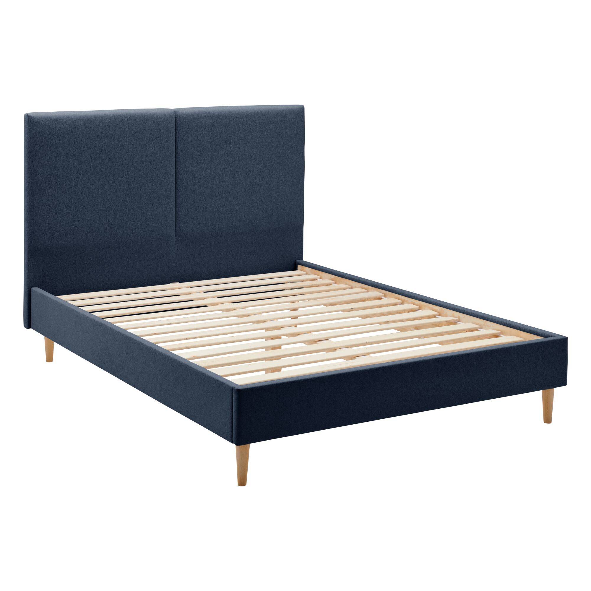 Lit Célestin en kit CAMIF - Bleu - 160 x 200 cm