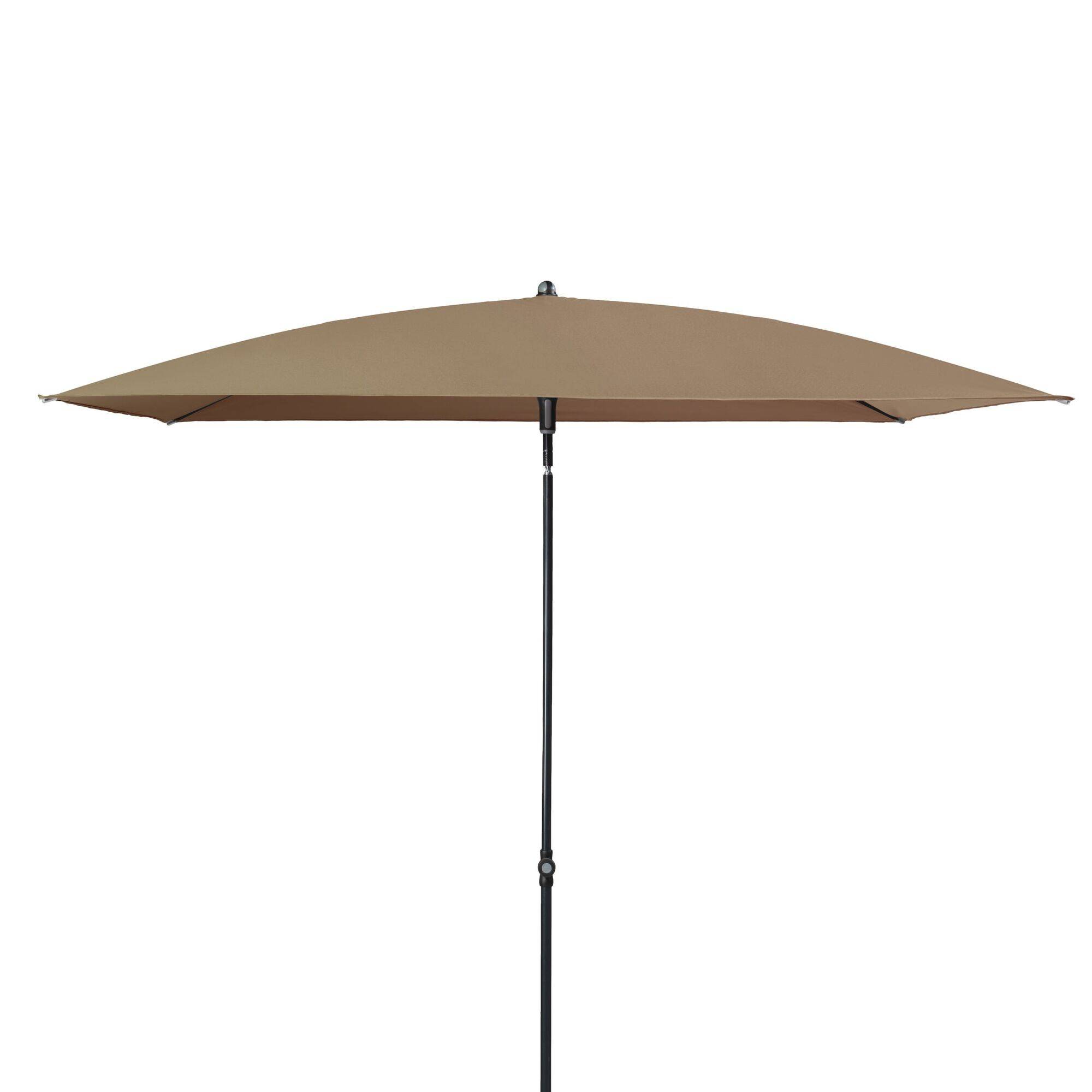 Parasol Rectangulaire 230 x 190 cm Sunline en Acier DOPPLER - Taupe