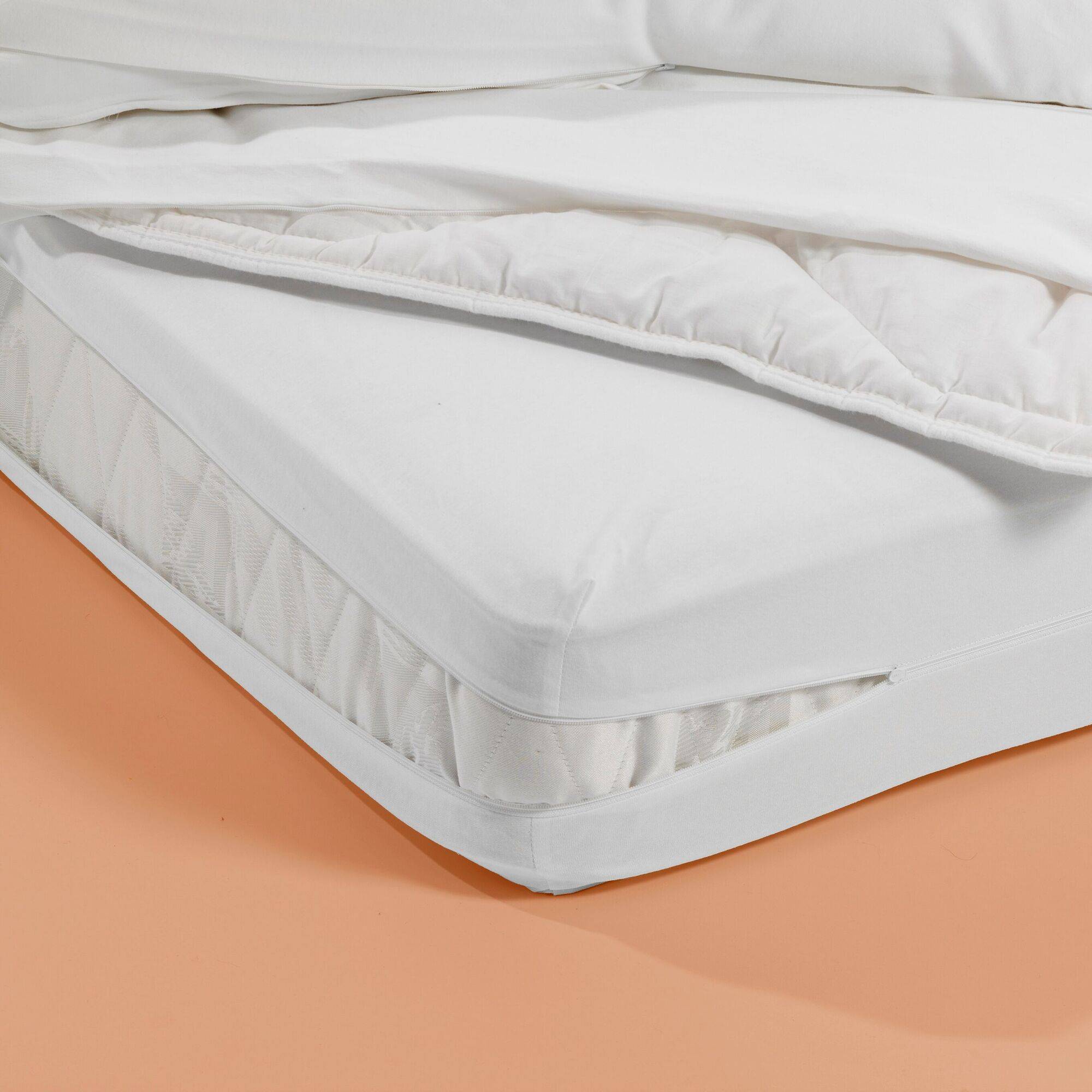 Housse anti punaises de lit anti acariens CAMIF - 90 x 190 cm - Pour matelas jusqu'à 15 cm