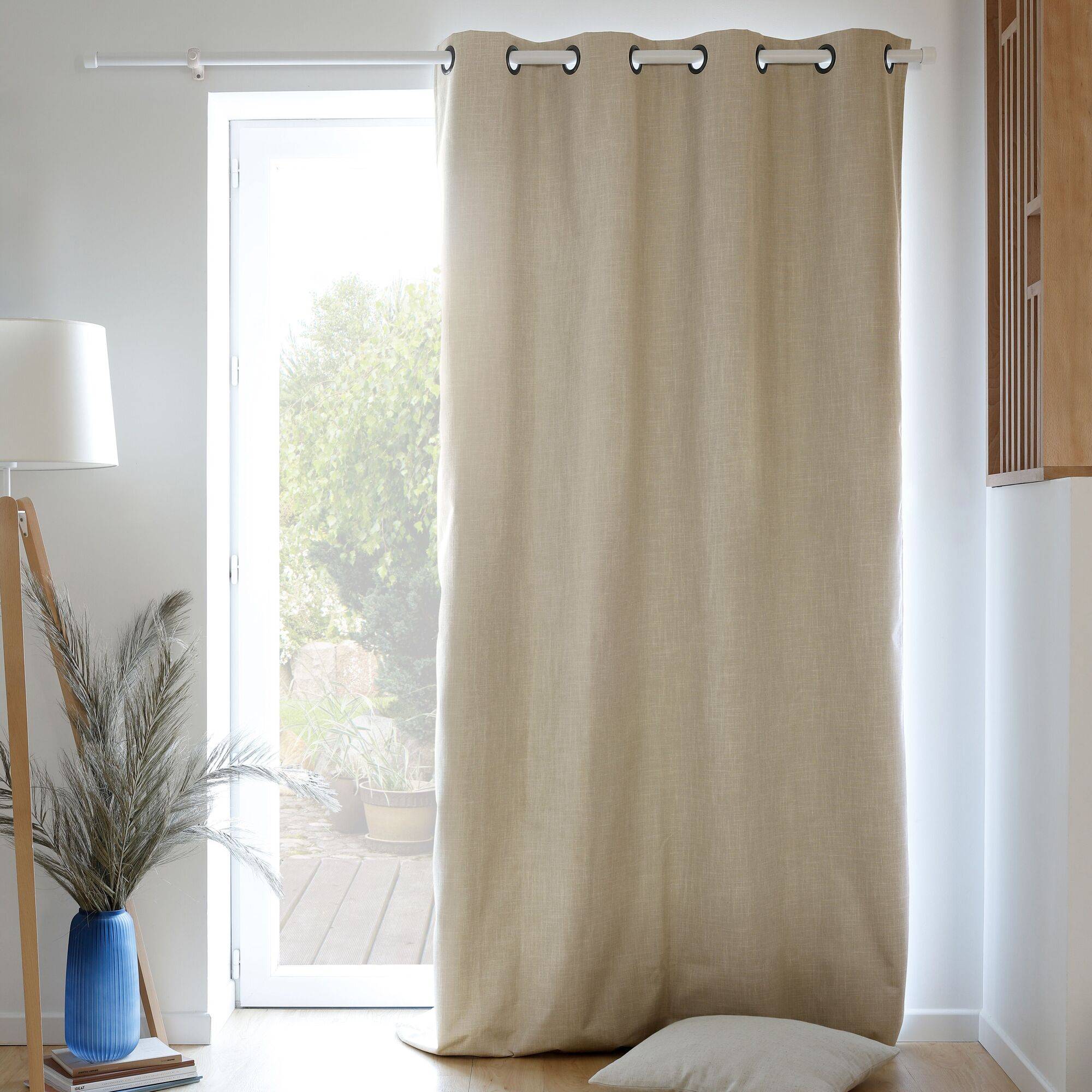 Rideau occultant Marin MOONDREAM - Ficelle