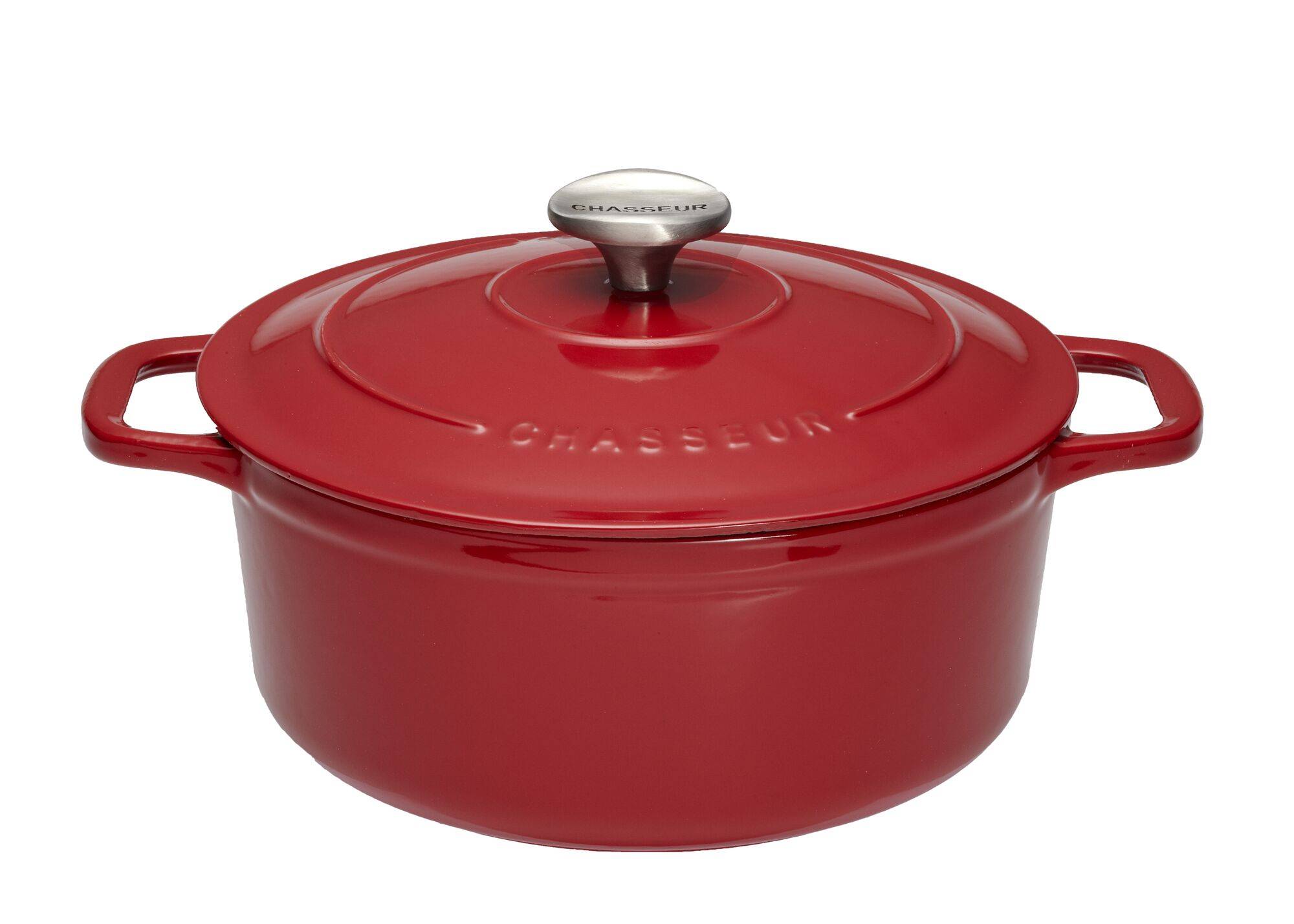 Cocotte en fonte ronde 28 cm Rubis - Sublime CHASSEUR