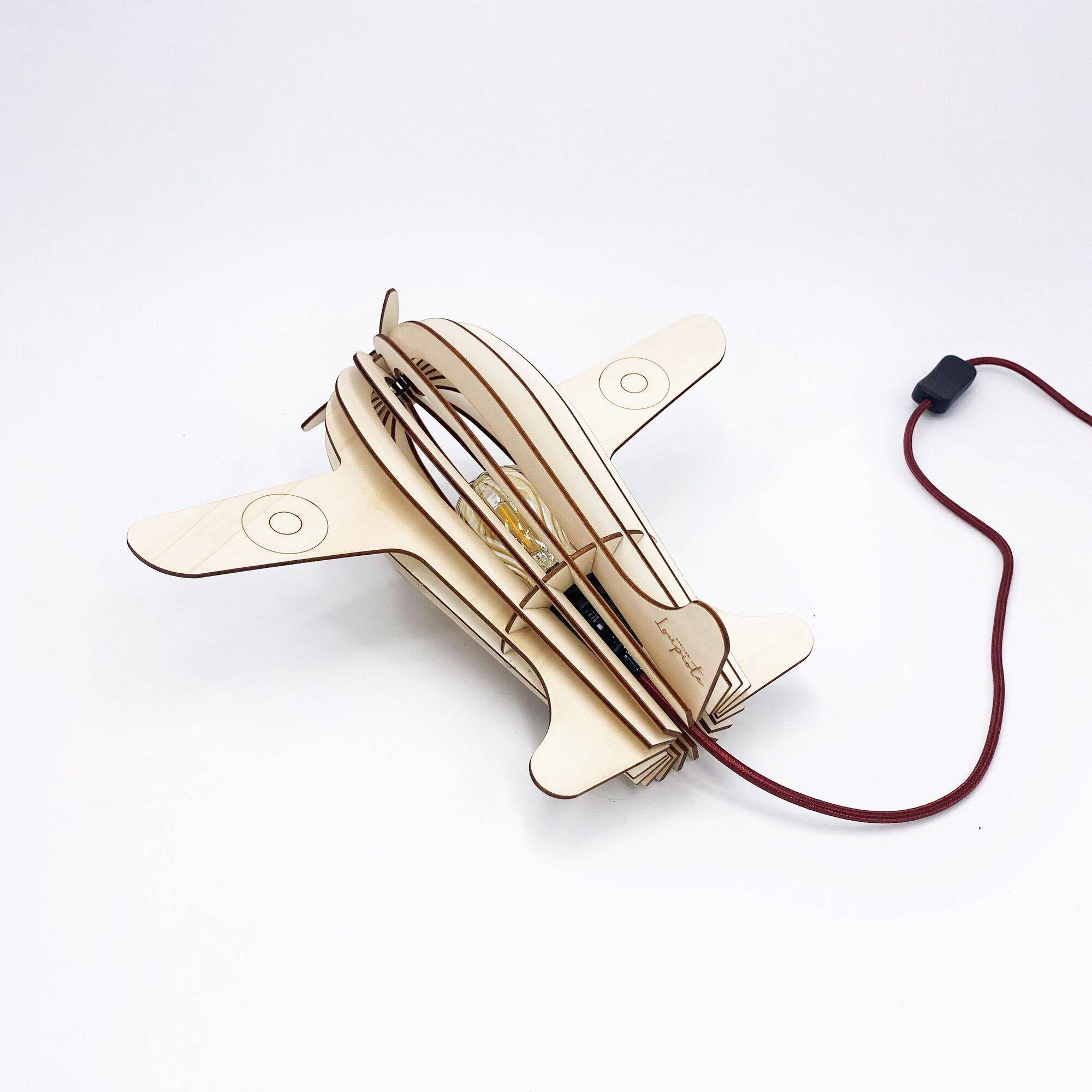 Baladeuse Antoine ATELIER LOUPIOTE - Câble Vert Sapin