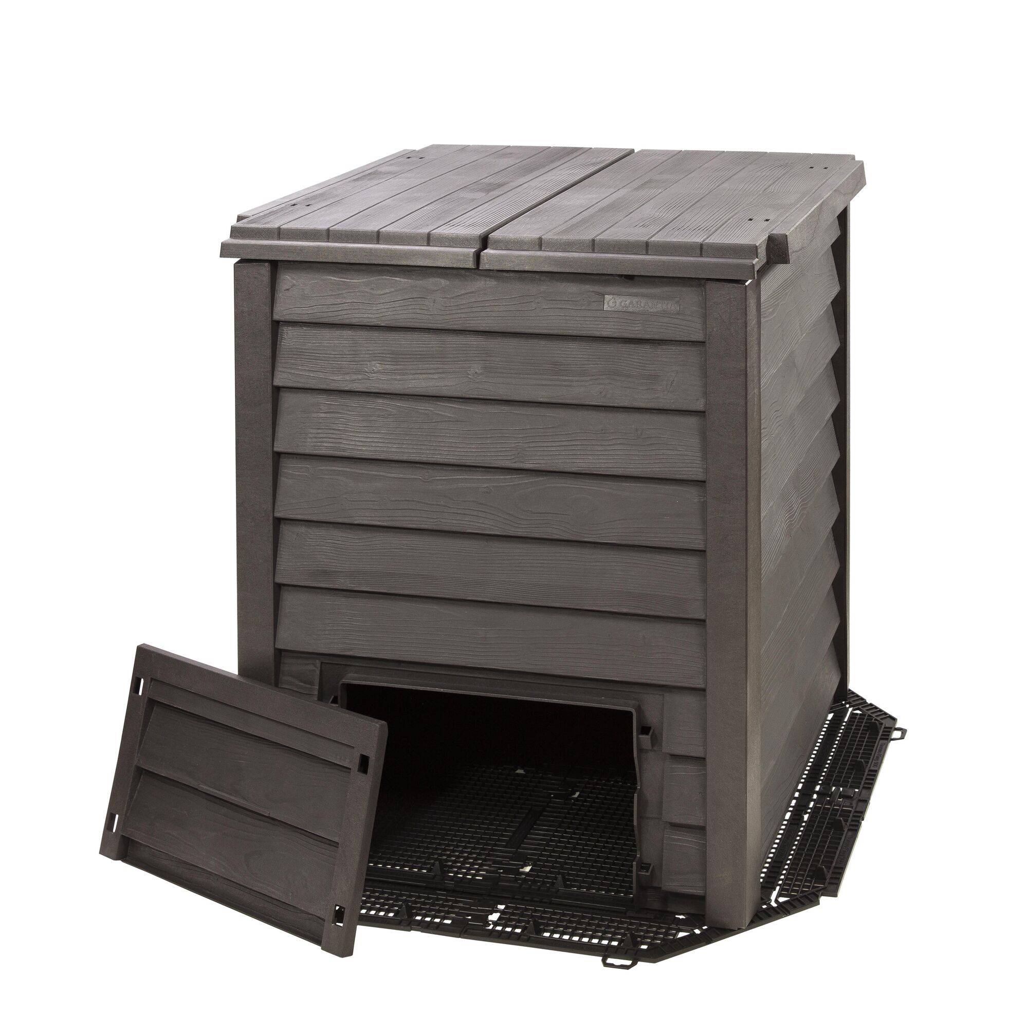 Kit Composteur Imitation Bois 400 L Thermo Wood GARANTIA