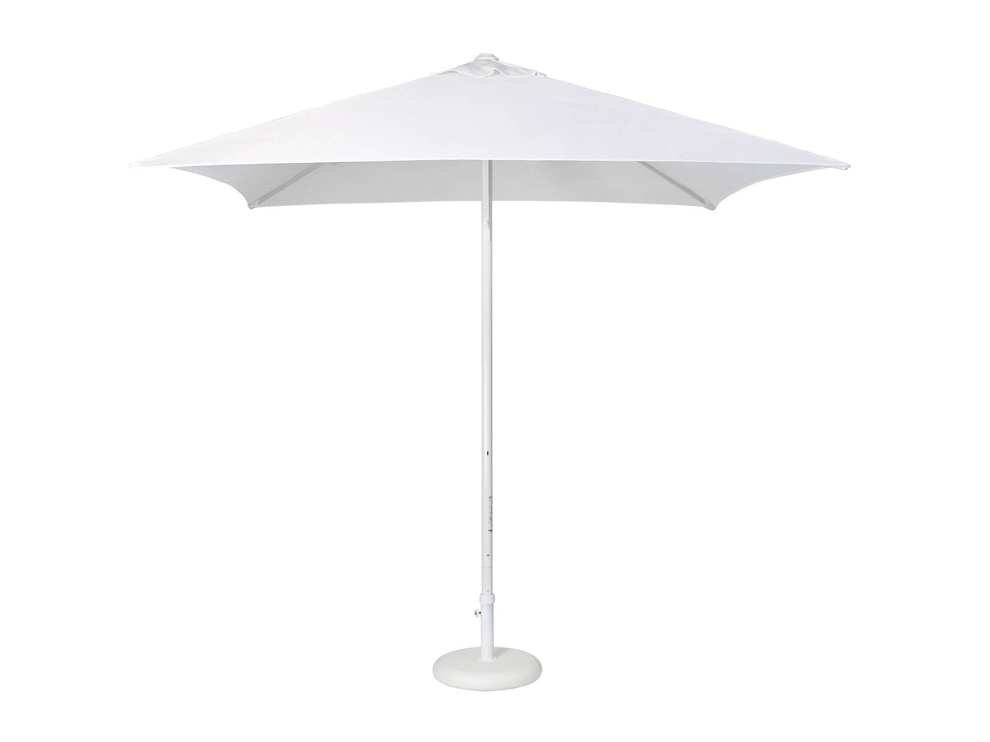 Parasol 250 x 250 cm Eolo en Aluminium EZPELETA - Blanc