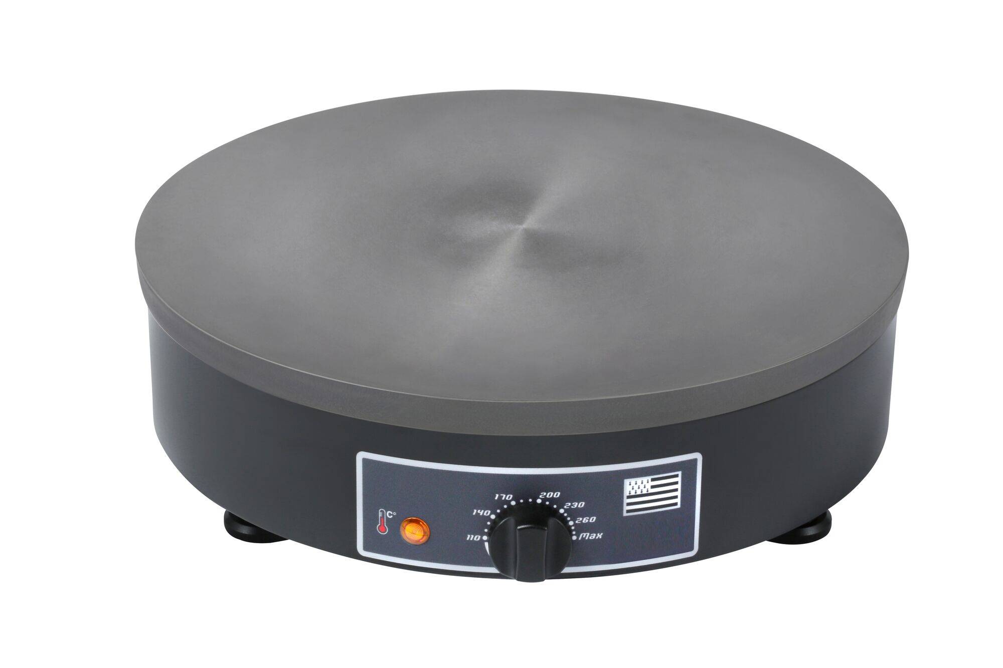 Crêpière BILIG 400 ROLLER GRILL Noir