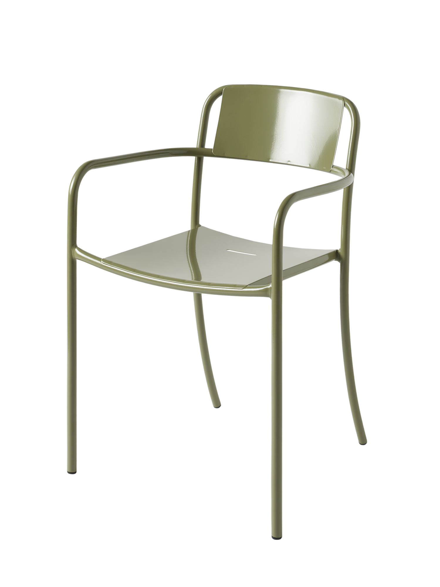 Fauteuil plein Patio TOLIX - Vert Jonc