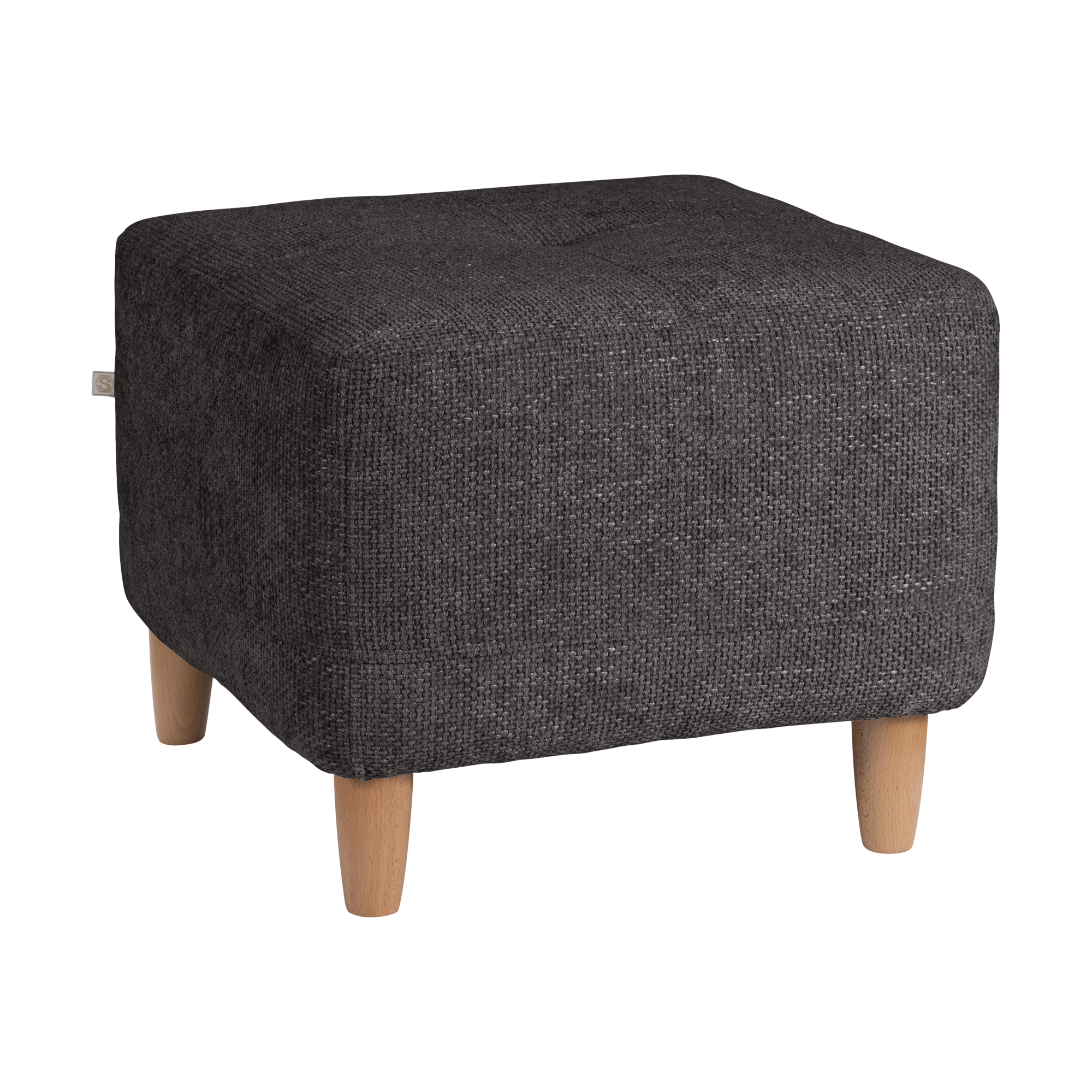 Repose pieds tissu Chambord INNOV'STYLE - Noir