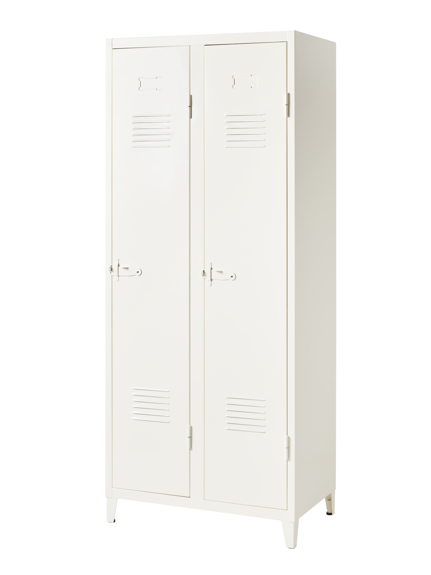 Penderie vestiaire B2 Tolix - Blanc Pur