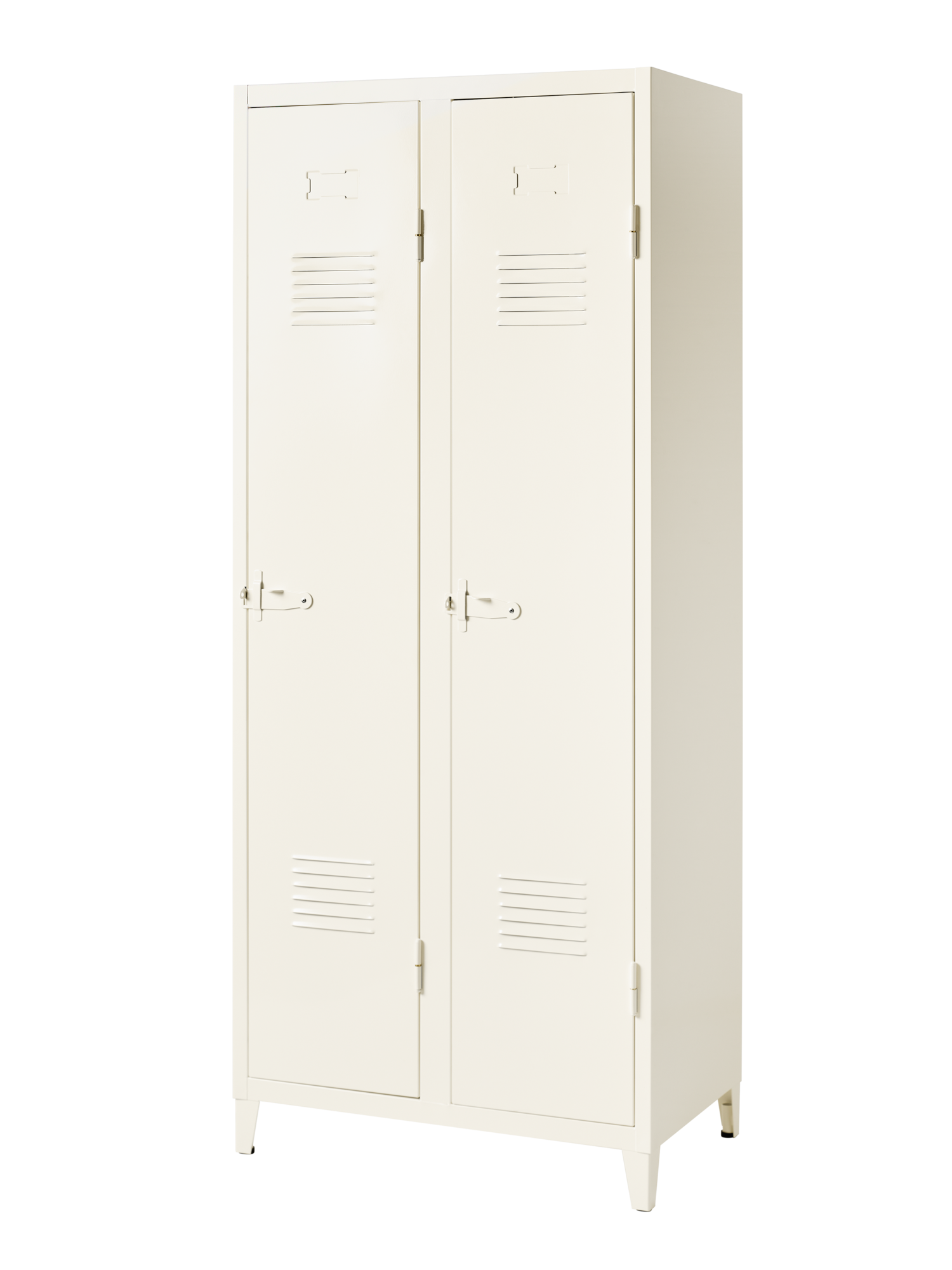 Penderie vestiaire B2 Tolix - Blanc Perlé