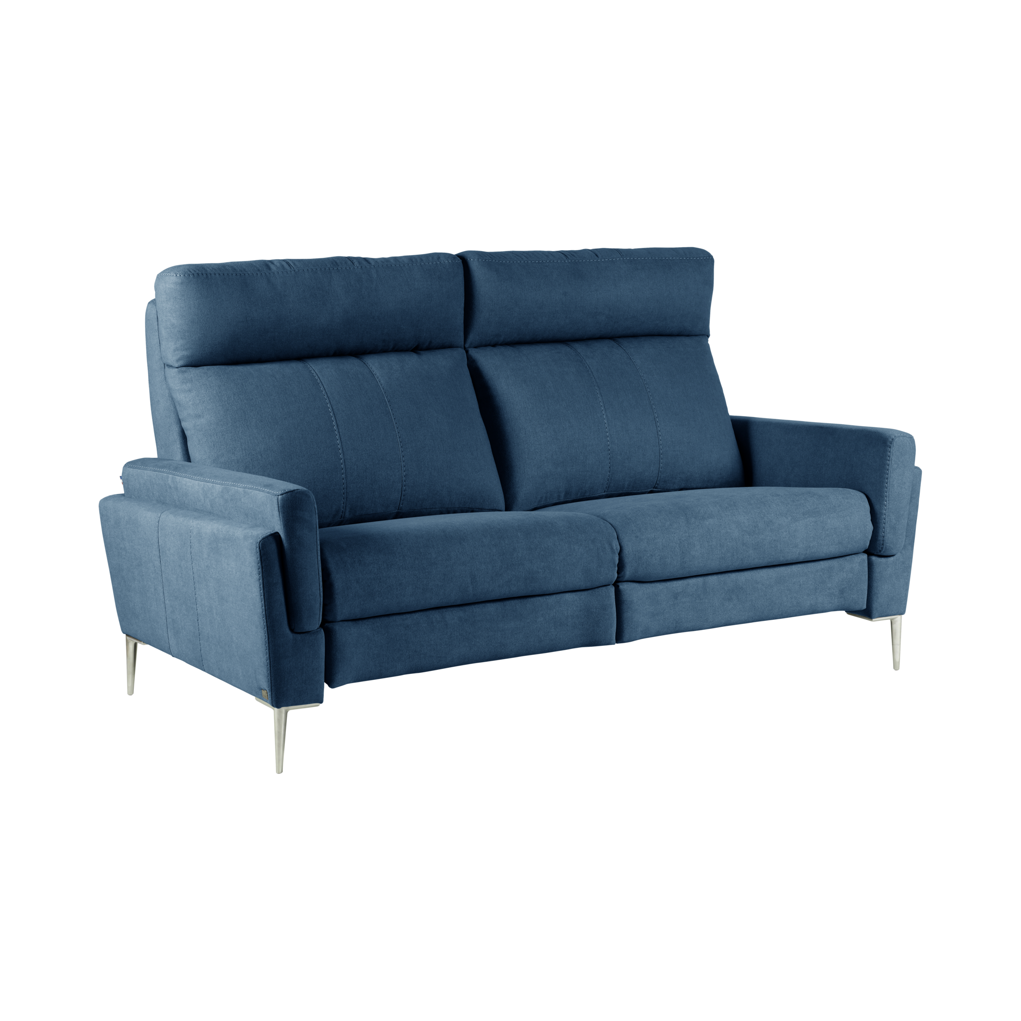 Canapé tissu Boston - Bleu Jean - 3 places