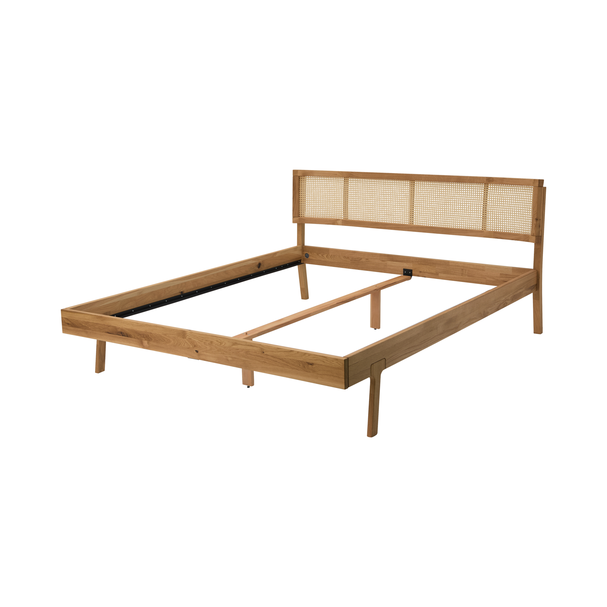 Lit chêne massif Capucine - 140 x 190 cm