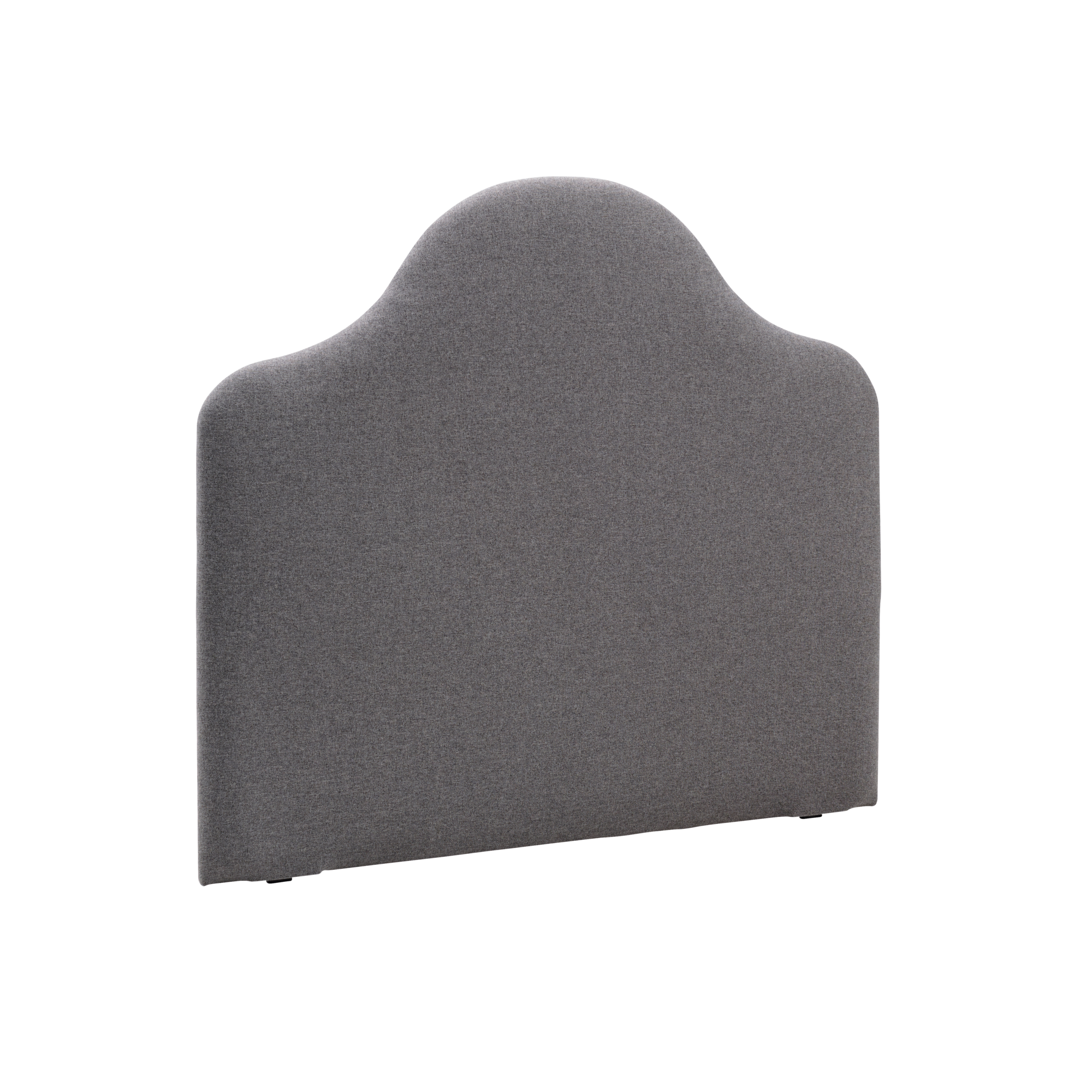 Tête de lit Charlène CAMIF - Anthracite - Largeur 140 cm