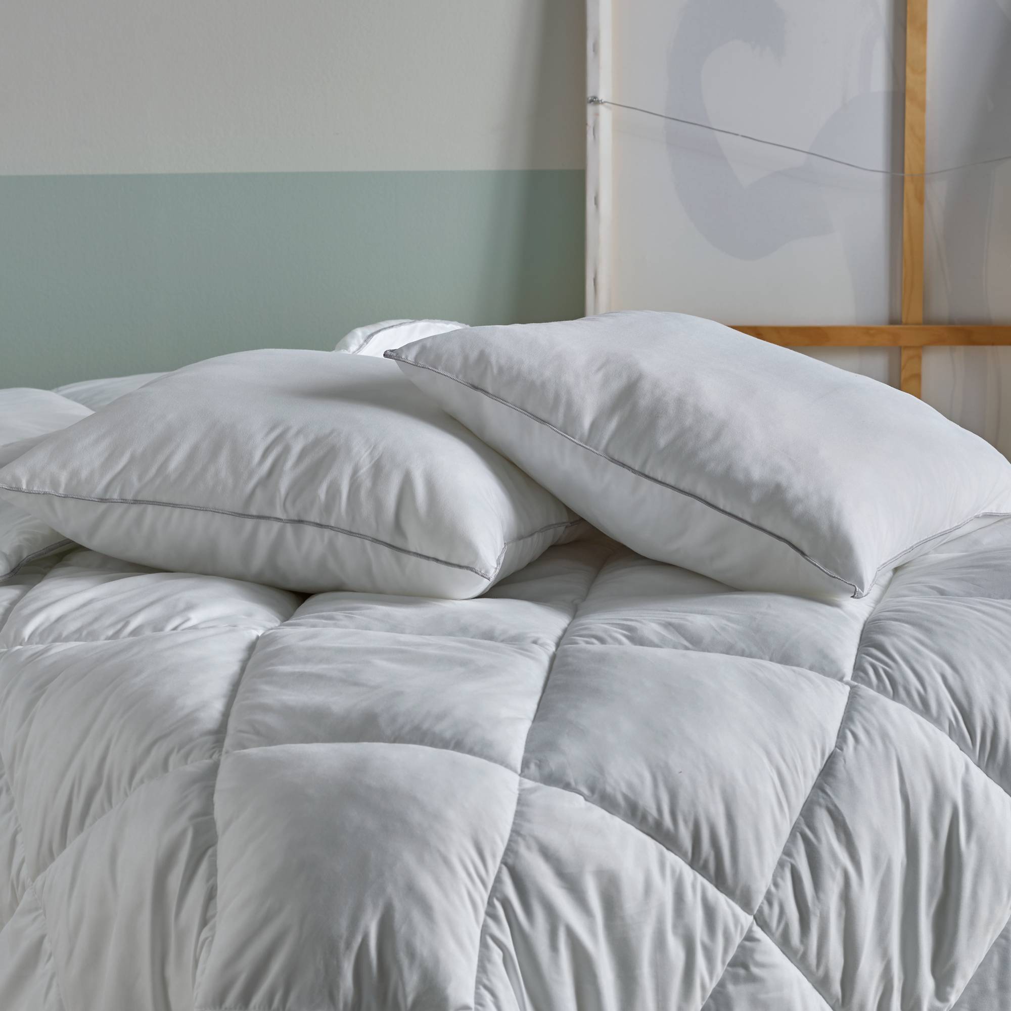 Oreiller moelleux Seaqual Guillaume, CAMIF - 50 x 70 cm