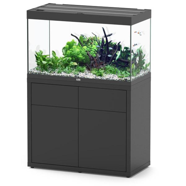 Sublime 100 x 50 AQUATLANTIS Noir Laqué - Aquarium Equipé 246 L