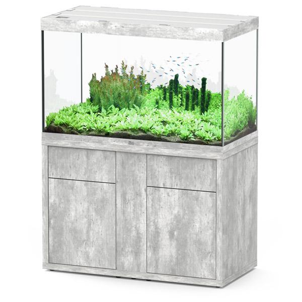 Sublime 120 x 60 AQUATLANTIS Béton - Aquarium Equipé 433 L