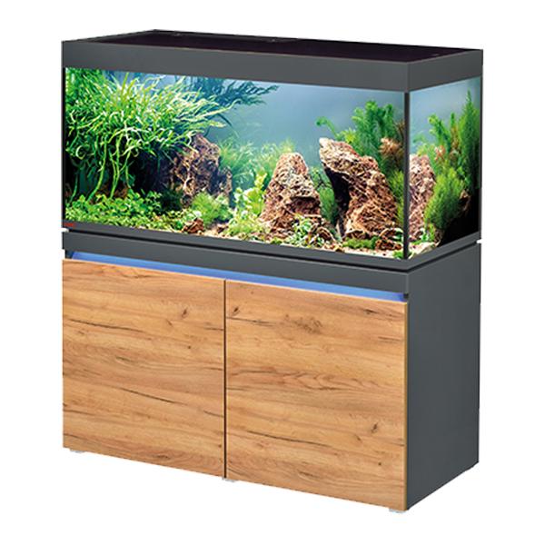 Aquarium Incpiria 430 LED Graphit / Nature Équipé EHEIM - 430L