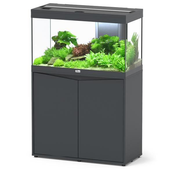 Volga 125 AQUATLANTIS Gris Vésuve - Aquarium Équipé 125 L