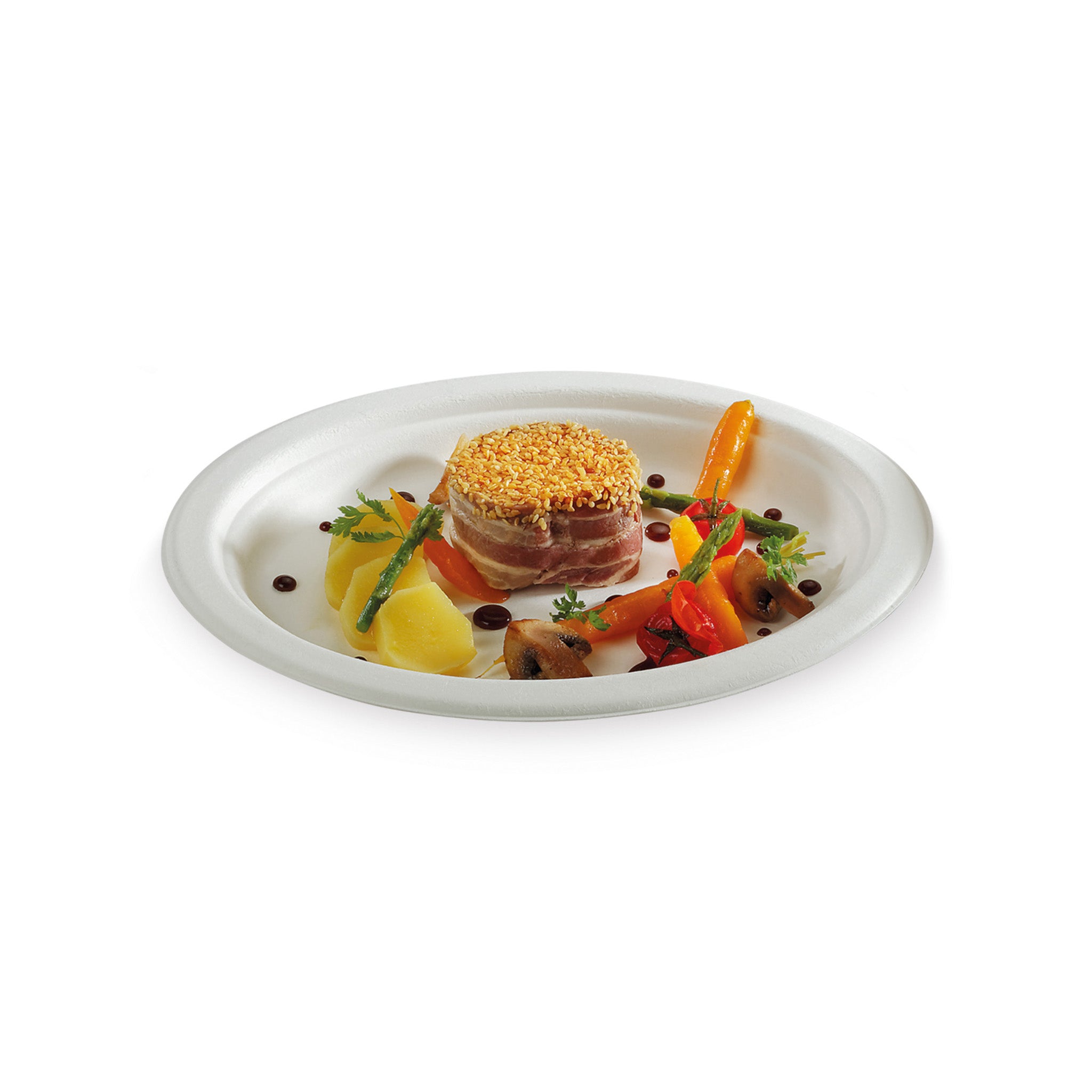 ASSIETTES FIBRE VEGETALE