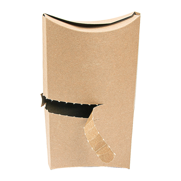 EMBALLAGE WRAP/TORTILLA/BURRITO 'THEPACK' 220 G/M2 19,5x12,5x3 CM MARRON CARTON ONDULÉ NANO-MICRO (500 UNITÉ)