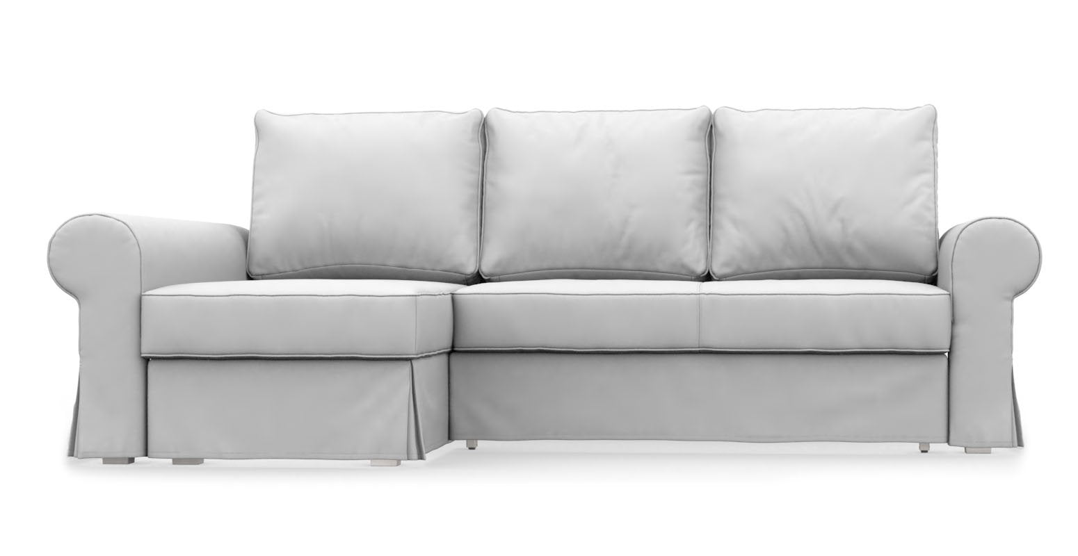 BACKABRO IKEA Sofa Bed with Chaise Longue Cover