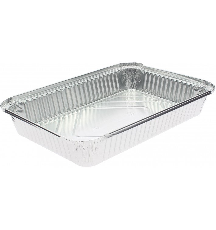 BARQUETTE OPERCULABLE RECTANGLE ALUMINIUM 2200ML VENDU PAR 200