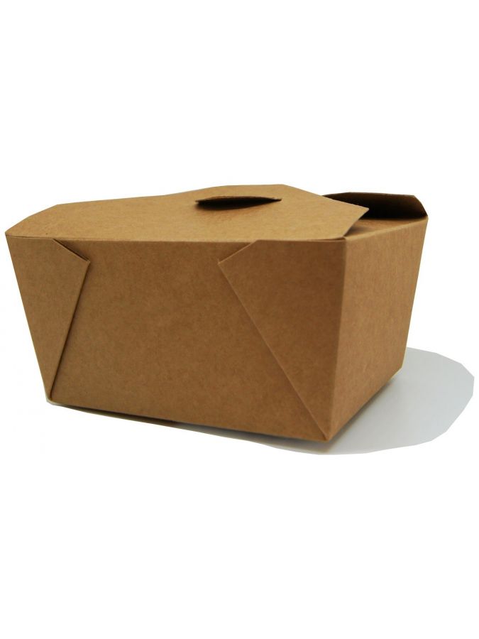 Boîte américaine carton 780 ML ingraissable 11x13x6,5 CM FB1 - vendu par 450