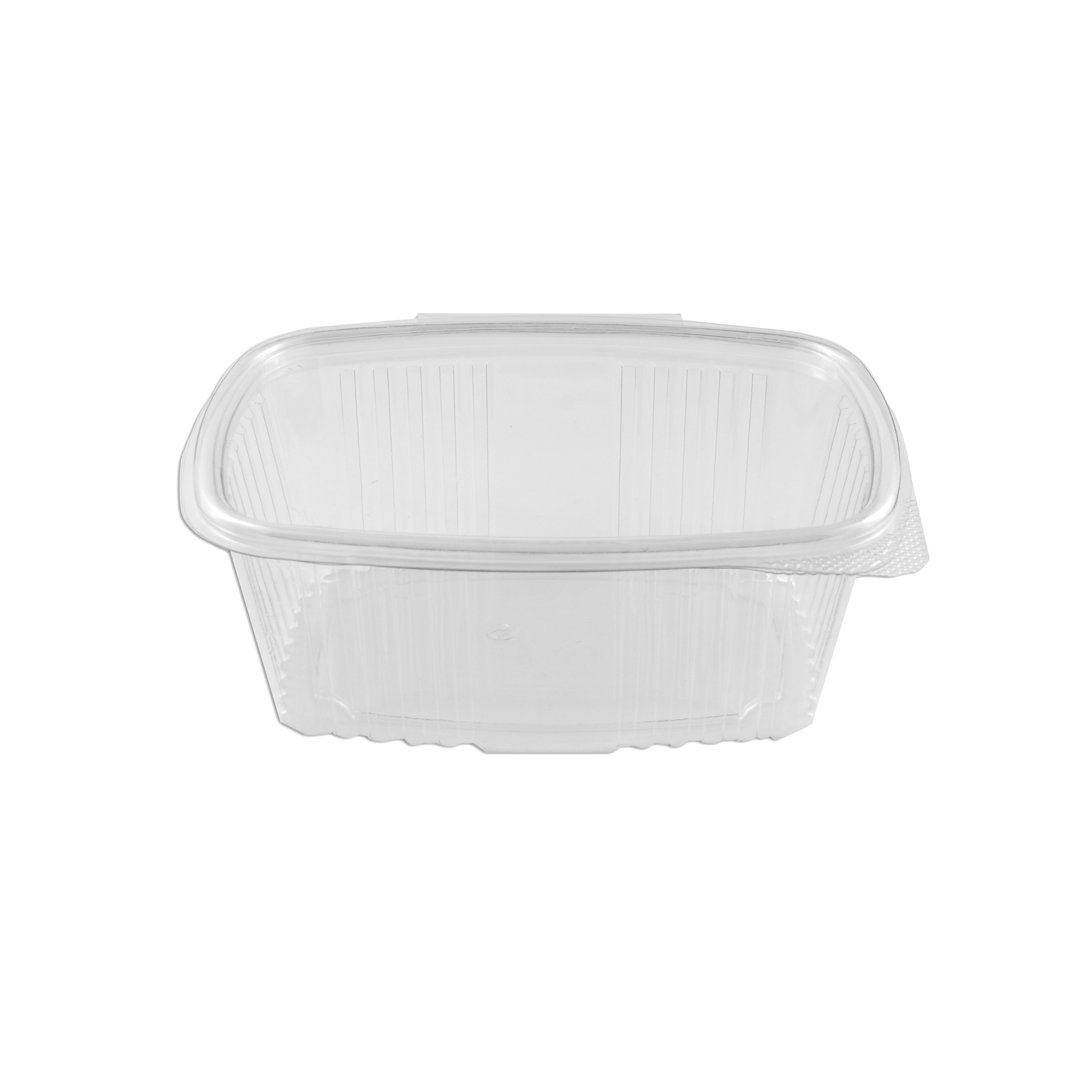 BOITE COUVERCLE CHARNIERE CHAUD PLASTIQUE TRANSPARENT 810ML VENDU PAR 250 - 84076