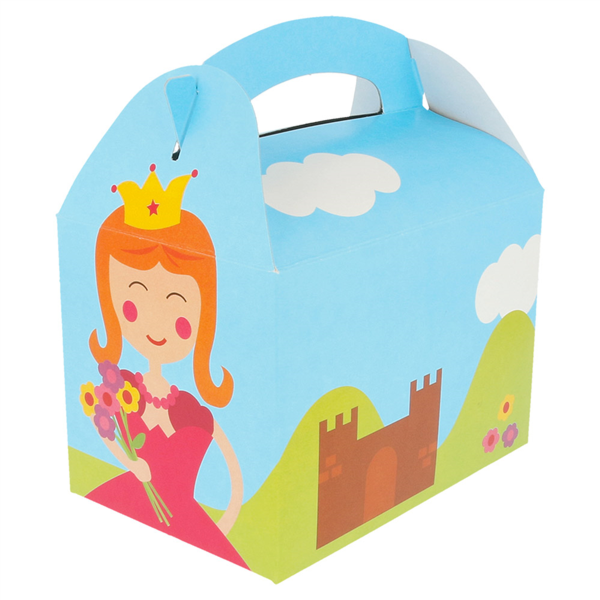 Boîtes menu enfant "château" 17x16x10cm carton - vendu par 300 (PU 0,25€)