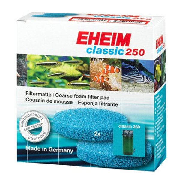 Coussins de Mousse Bleue EHEIM - Lot de 2 pour Classic 250