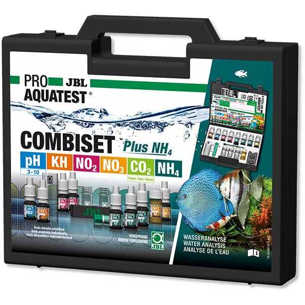 Pro AquaTest CombiSet Plus NH4 JBL - Coffret de Tests des principaux paramètres d'eau