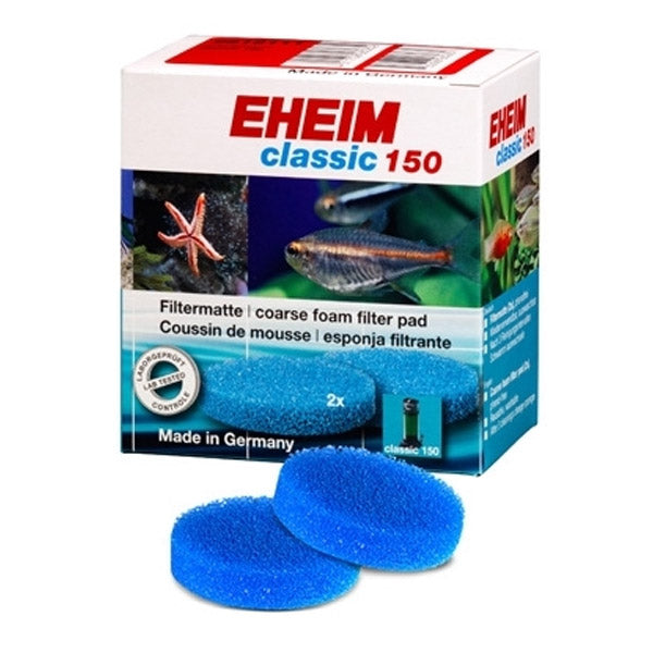 Coussins de Mousse Bleue EHEIM - Lot de 2 pour Classic 150