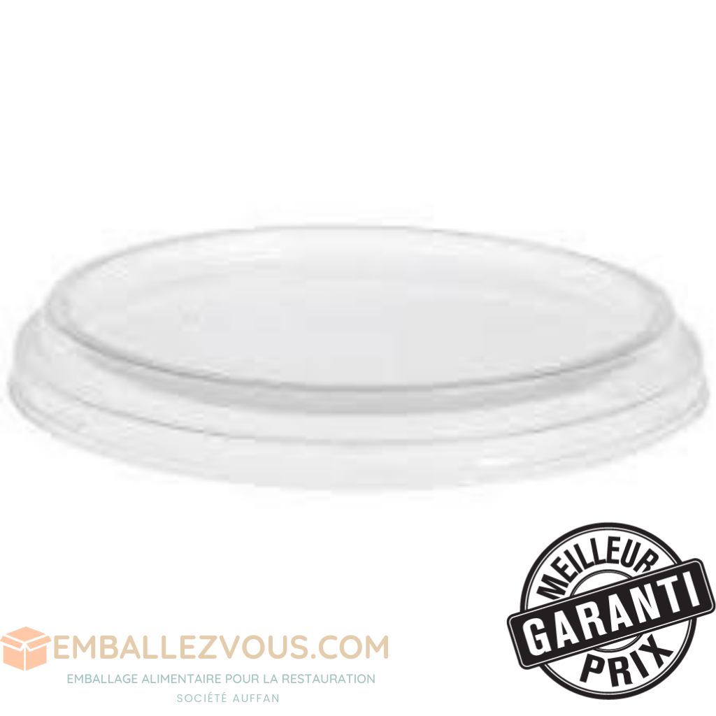 Couvercle pour bol rond compatible saladier 1300ml - vendu par 300