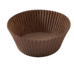 Caissette brune papier ingraissable 38x25mm - Vendu par 1000