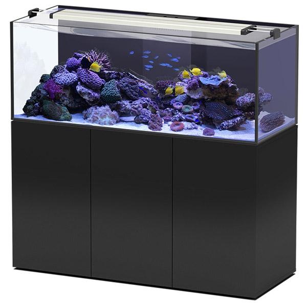 Aquaview SW 150 AQUATLANTIS Noir Laqué - Aquarium Eau de Mer 415 L